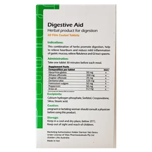 قرص دایجستیو اید گلدن لایف(60عددی)