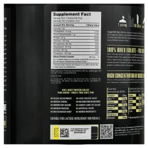 پروتئین وی ایزوله نوترابایو (907 گرمی)