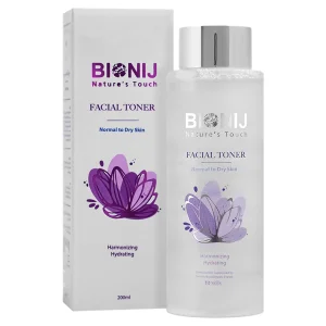 تونر پاک کننده صورت پوست نرمال تا خشک بیونیج
