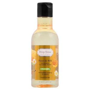 محلول پاك كننده و مرطوب کننده پوست ديپ سنس (حاوی پروتئین شیر و عصاره عسل)