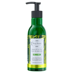 ژل شستشو صورت پوست چرب ديپ سنس