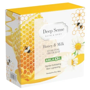 صابون کرمی آبرسان شیر عسل دیپ سنس