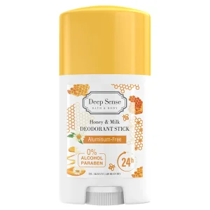 دئودورانت خوشبو کننده بدن شیر و عسل دیپ سنس (فاقد آلومینیوم)