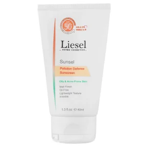 کرم ضدآفتاب پوست چرب و آکنه ای لایسل (SPF 50)