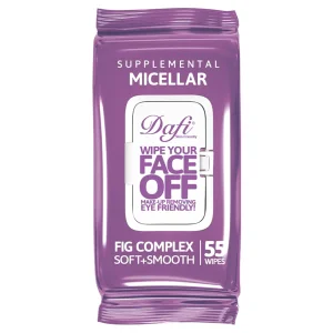 دستمال مرطوب پاک‌کننده آرایش چشم و صورت دافی (Micellar)