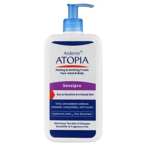 کرم مرطوب کننده و التیام بخش دست و صورت و بدن آتوپیا آردن