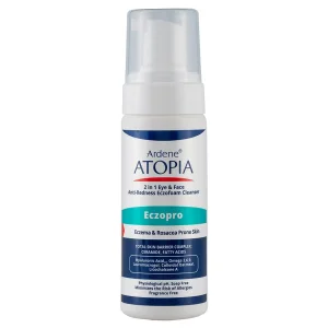 فوم شوینده و پاک کننده ملایم صورت و اطراف چشم آتوپیا آردن