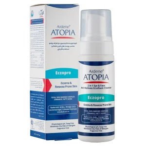 فوم شوینده و پاک کننده ملایم صورت و اطراف چشم آتوپیا آردن