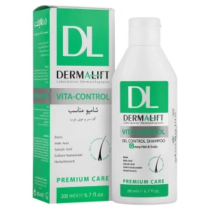 شامپومناسب کف سر و موی چرب  درمالیفت