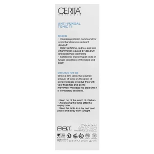 تونیک گیاهی ضد شوره مو T1 سریتا