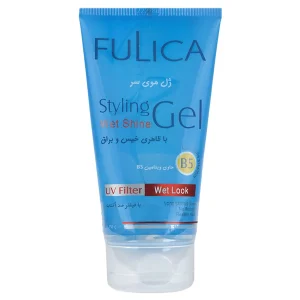 ژل موی سر فولیکا (با ظاهری خیس و براق)