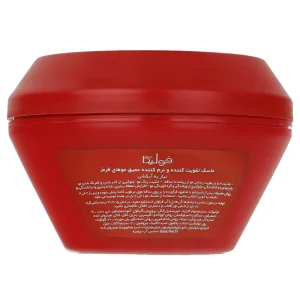 ماسک تقویت‌کننده و نرم‌کننده عمیق موهای قرمز فولیکا