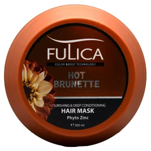 ماسک تقویت‌کننده و نرم‌کننده عمیق موی قهوه‌ای فولیکا