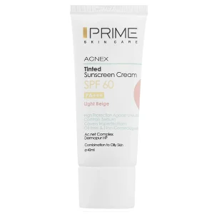 کرم ضدآفتاب پوست چرب پریم (SPF60)