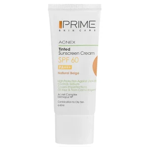 کرم ضدآفتاب پوست چرب پریم (SPF60)