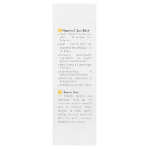 ضدآفتاب استیکی ویتامین سی ویتالیر (SPF50)
