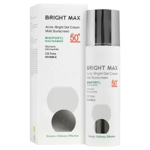 ژل کرم ضدآفتاب مات آکنه-برایت برایت مکس (Spf 50)