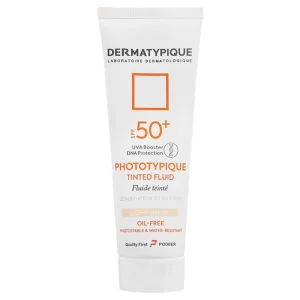 فلوئید ضدآفتاب پوست چرب درماتیپیک (SPF50)