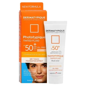 فلوئید ضدآفتاب پوست چرب درماتیپیک (SPF50)