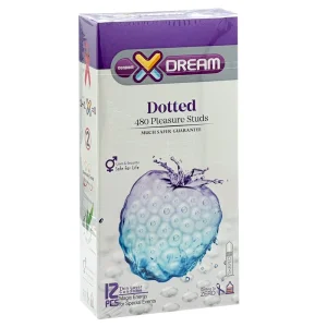 کاندوم 12عددی  ایکس دریم مدل Dotted