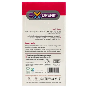 کاندوم 12عددی  ایکس دریم مدل Peppermint