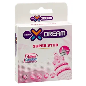 کاندوم دکمه‌دار 1 عددی ایکس دریم (مدل Super Stud)