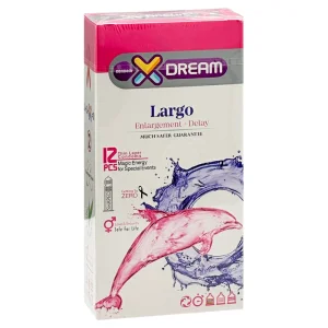 کاندوم ایکس دریم مدل Largo بسته 12 عددی