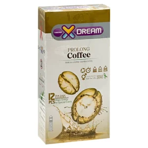 کاندوم ایکس دریم مدل Prolong Coffee بسته 12 عددی