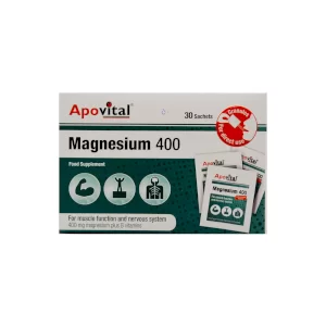 ساشه منیزیم 400 میلی گرم آپوویتال