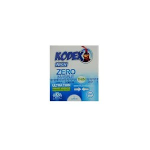 کاندوم 3 عددی کدکس مدل ZERO Invisible