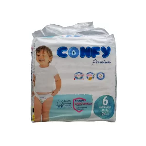 پوشک بچه سایز 6 کانفی (24 عددی)