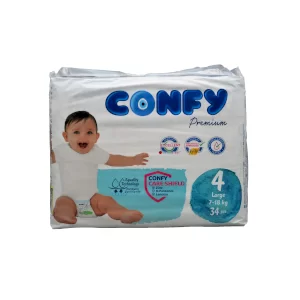 پوشک بچه سایز 4 کانفی (34 عددی)