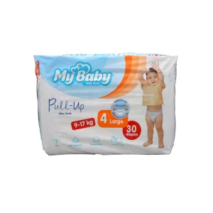 پوشک بچه شورتی (سایز 4) مای بیبی 30 عددی (Pull-up)