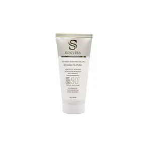 کرم ضدآفتاب بی رنگ سانیورا (SPF50)