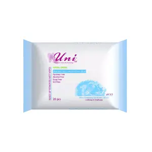 دستمال مرطوب پاک‌کننده آرایش پوست معمولی تا مختلط یونی لد