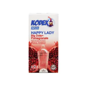 کاندوم انار 10 عددی کدکس (مدل HAPPY LADY)