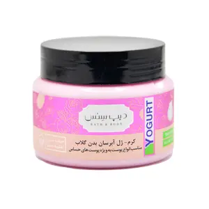 کرم ژل آبرسان بدن دیپ سنس (حاوی گلاب)