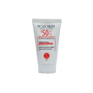 کرم ضدآفتاب پوست نرمال تا مختلط اسکن اسکین (SPF 50)
