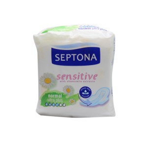 نوار بهداشتی بالدار حساس سپتونا (مدل Ultra Plus)