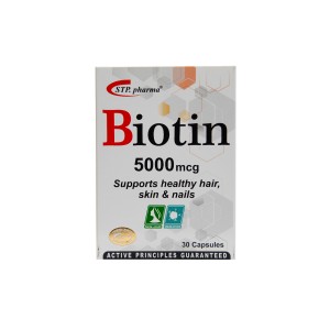 کپسول بیوتین 5000 اس تی پی فارما