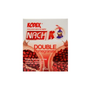 کاندوم انار 3 عددی کدکس (مدل Double Pomegranate)