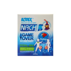 کاندوم خاردار و حلقوی 3 عددی کدکس (مدل Game Over In One Part 4 in 1)