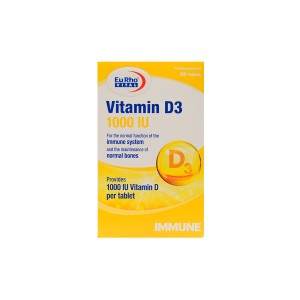 قرص ویتامین د3 1000 یوروویتال