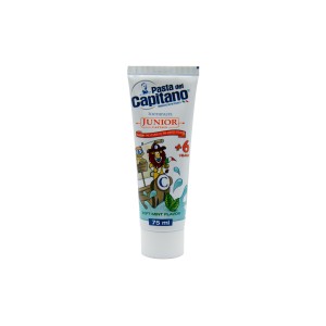 خمیر دندان نوجوانان کاپیتانو +6 (با طعم نعنایی ملایم)