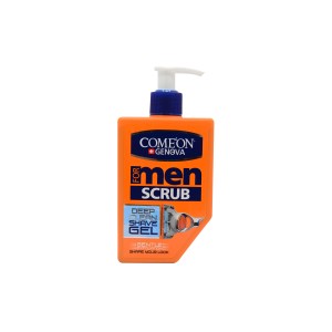 ژل اسکراب اصلاح صورت مردانه کامان