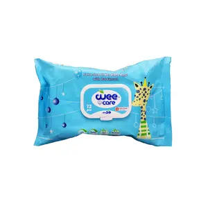 دستمال مرطوب کودک وی کر (حاوی روغن پنبه دانه)