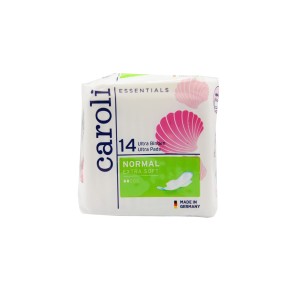 نواربهداشتی بالدار با قدرت جذب معمولی کرولی (14 عددی)