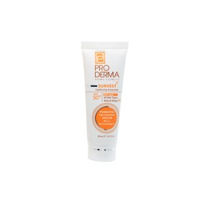 کرم ضدآفتاب و روشن کننده پرودرما (SPF50)