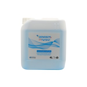 محلول ضدعفوني پمپي 4 لیتری درموسپت