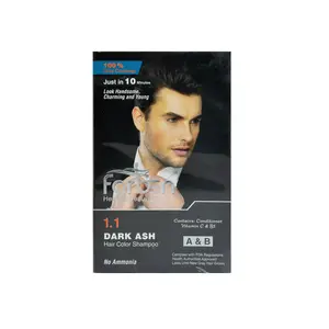 شامپو رنگ مردانه فاربن (خاکستری تیره)